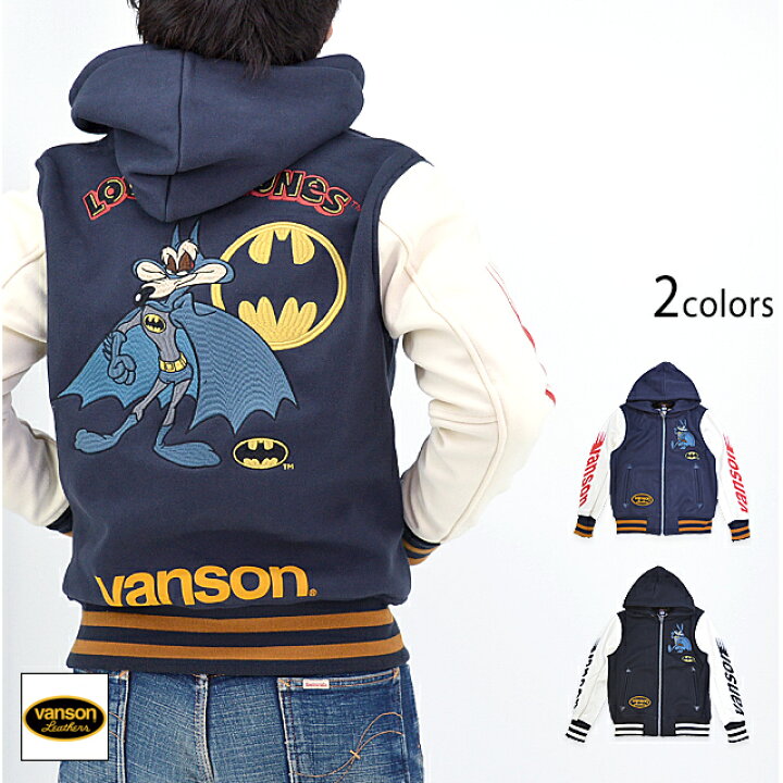 楽天市場】vanson×LOONEY WARNER BROS.100周年記念モデル ボンディング 