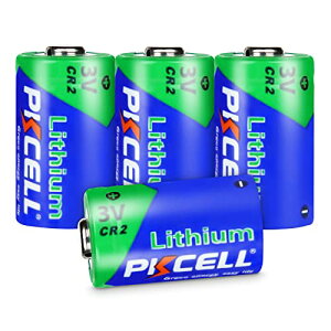 PKCELL CR2 3vリチウム電池4個 カメラ用ハイパワーリチウム電池