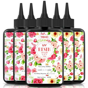 YIEHO UV Wte-500g NX^󓧖ōdUV Wtd-WSҌ Resin UV/LEDΉDIYnhChWG[, WG[, HƗpA[g[N