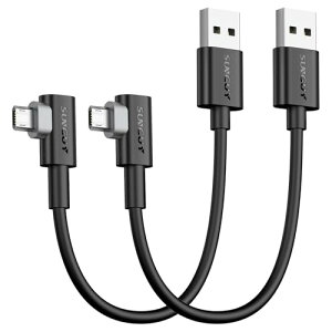 SUNGUY }CNusbP[u l 0.15M y2{gzʑ} Micro USB P[u 15cm Z QC3.0/2.0Ή ő18W}[d USB2.0f[^] l^ Samsung Galaxy S6 S7 Edge S5 Note 4/Motorola Moto G5 PlusΉ u
