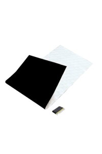 【】エーモン(amon) 静音計画 ロードノイズ低減マット リア用 車用フロアマット デッドニング 約480×1300mm 厚さ約3mm 1枚 4815 黒