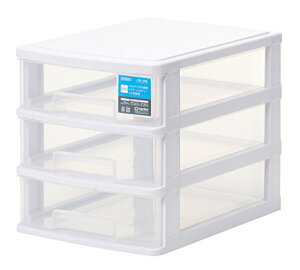 �T���R�[�v���X�`�b�N(SankoPlastic) �������[3�i �X�g�b�L�[ ��26.4×��35×��28cm �z���C�g