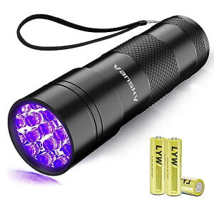 Vansky 12LED O ubNCg UVCg O Cg WpdCg ڂɂ͌Ȃɑ΍ (ubN)