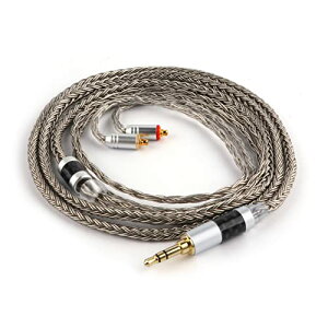 Tripowin Zonie 16 �R�A�[�⃁�b�L�P�[�u����SPCHIFI�C���z���A�b�v�O���[�h�P�[�u�� �~���[�W�b�N�v���[���[�Ή� (3.5mm-MMCX, �O���[)