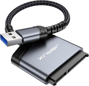 JSAUX SATA?USB ϊA_v^ ? 2.5C`SSD/HDDΉEUSB 3.0E5Gbps] SATA3 P[u Ro[^[ 5Gbps  iO[j