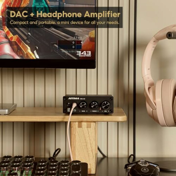 楽天市場】AIYIMA DAC-A2 ヘッドフォンアンプ PC-USB/光/コアキシャル 