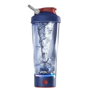VOLTRX Electric Shaker - VortexBoost Protein Shaker Mixer - USB C Charging Protein Shaker - BPA Free, Waterproof, Colorful Light Show, 602ml