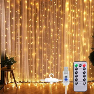 LED J[eCg WG[Cg tFA[Cg C~l[V J[e 3m*3m 300ledd USBd 8 _Ńp^[  łJ^ XgOX R J[