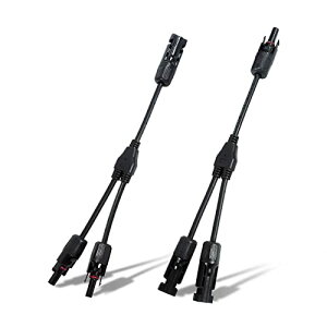 GWSOLAR MC4�Ή� Y���P�[�u���R�l�N�^�[ 2�{�Z�b�g�A���z���p�l�� ����ڑ��p: Off-grid�V�X�e���\�z���A�ϘV�����Ƒ�UV�A�����h���y�іh�o�݌v�A�h������:IP67 GW�\�[���[ �^��: GW-PJ-0710-068