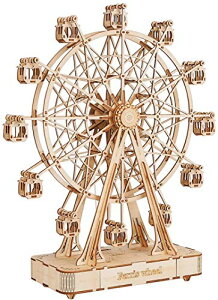 Robotime 立体パズル 木製パズル クラフト 組み立て 工作 おもちゃ オモチャ 知育 木製 玩具 男の子 女の子 大人 入園祝い 新年 ギフト 誕生日 クリスマス プレゼント 贈り物 インテリア オルゴ