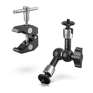 SmallRig 5.5�C���`�i14cm�j�}�W�b�N�A�[�� �X�[�p�[�N�����v �֐ߎ��}�W�b�N�A�[�� ���j�^�[�A�[�� �I�o�T�~�N�����v-KBUM2730B