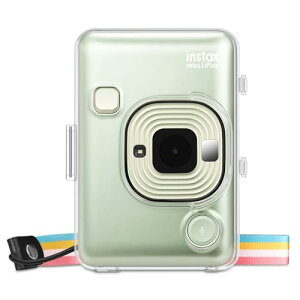 Fintie FUJIFILM xmtC instax mini LiPlay CX^gJpP[X یJo[ NA JP[X Xgbvt y Sʕی h~  n[h PVC Jo[ NX^VF