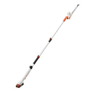 工進(KOSHIN) 18V 2.0Ah 充電式 伸縮 軽量 ポール ヘッジトリマー SPH-1820K バッテリー・充電器付 コードレス 伸縮 剪定 高所 簡単 静音 共通バッテリー