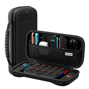 Switch 2 収納ケース キャリングケース 収納バッグ ナイロン素材 ソフトライニング 防塵 耐衝撃 外出/旅行用 持ち運び便利 保護カバー付き ガラスフィルム2枚入り