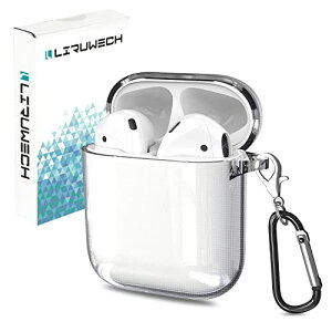 LIRUWECH for AirPodsP[X NA GA[|bYp P[X SʕیJo[ h~ ϏՌ [d\ h ho Jrit AirPods1/2p̃P[X AirPods ProANZT[ (airpods 1/2,)
