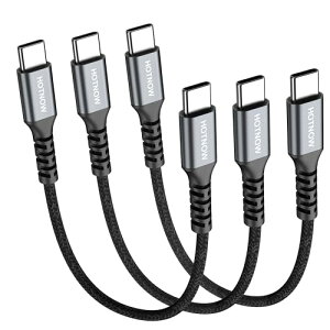 USB C-USB CP[u 0.15 m 3{AHOTNOW 15 cm USB-C 65 W}[dP[u ݊ TXGalaxy S 21/S 21+/S 20+UltraANote 20/10 UltraAAir 2020AiPad ProAoCobe[