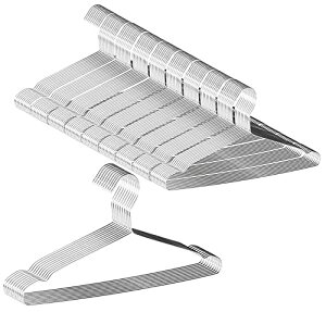 AUV �n���K�[ �X�e�����X�n���K�[ 100�{�g ���ׂ�Ȃ� ���� �n���K�[ ��� �K�тɂ��� �Ȃ���Ȃ� �n���K�[ �X�J�[�g �V���o�[ �n���K�[ �Y�{�� �R�[�g ��42cm ����19.5cm