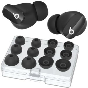 AhaStyle C[`bv for Beats Powerbeats Pro 2/Studio Buds/Solo Buds/Fit Pro/Studio Buds +[dP[XΉz6yA S/M/L Cz VR C[Jo[ p`bv Beats Solo Buds/Studio Buds+/Fit Pro/Studio BudsΉ