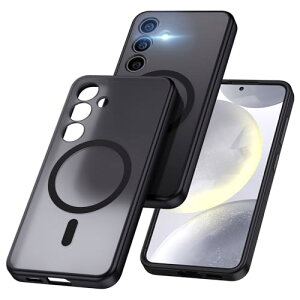 Aunote Galaxy S24 P[X MagsafeɑΉ SC-51E / SCG25 }Olbg CX[d ČRMILKi ϏՌ ϋv Sʕی ΂݂Ȃ wh~ }bg MNV[ S24P[XiubNj