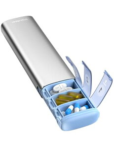 Vaydeer Pill Organizer �s���P�[�X 1�T�� ��P�[�X ������ �T�v�������g�P�[�X �g�їp ����� �T�v�������g�A���܁A�r�^�~���A��p�i���T�C�Y�A��F�j