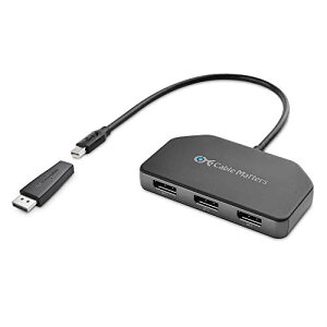 Cable Matters gv 4K Mini DisplayPort DisplayPort MSTnu A3|[g MSTnuA MiniDP DP1.4Xvb^[A[8K HDR 3ʓ\] - Windowsp