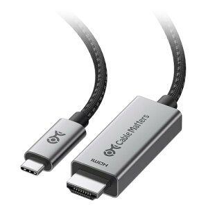 Cable Matters 48Gbps 8K USB-C HDMI 2.1P[u 3m ? ^CvC HDMI ϊP[uy4K 240Hz / 8K 60HzEHDREThunderbolt 4 / 5ΉzmacOS/Windows/Thunderbolt 5 PCΉ