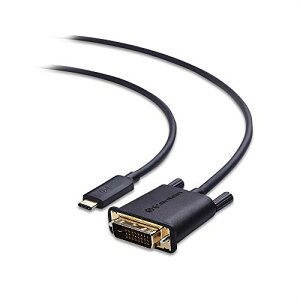 Cable Matters USB C DVI-D ϊP[u 1.8m USB-C DVI USB Type C DVI ^CvC DVI ϊP[u Thunderbolt 4/USB4/Thunderbolt 3Ή MacBook Pro Dell XPSȂǂɑΉ ubN V^mac miniɔΉ