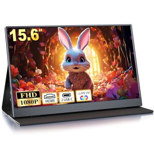 oCj^[ 15.6C` fBXvC 1920x1080FHD Q[~Oj^[ XCb`p IPSplPx400nits HDR[hΉ ^ Xs[J[ WHD/USB-A/Type-C/mini HDMI[q ubN 156D