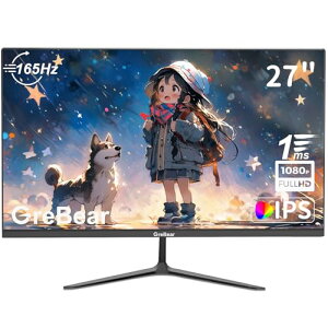 Q[~Oj^[ 27C` 165Hz FHD 1920*1080P Free Sync 178°Lp HDRΉ 1ms Xs[J[ VESAΉ u[Cgy Q[fBXvC DP HDMI 1.4