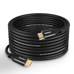 SGANGCAR HDMIP[u10M HDMIJeS[2 hdmi2.0Ki 4K 60Hz 3D HDR 18Gbps ARC C[TlbgΉ ubN