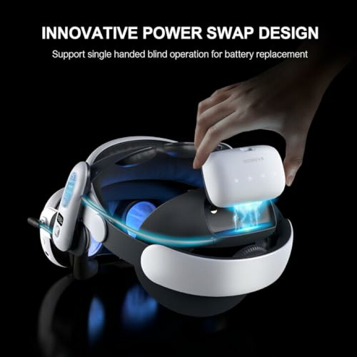 楽天市場】BOBOVR S3 Proバッテリーストラップアクセサリー、ヘッド 