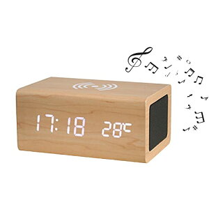 WOOD SHOW ߂܂v uv bluetooth5.0Xs[J[ X}z[d t  fW^ ㎞v qi CX[dv CeAv Vv ؖڒ @\v xv USBd v[