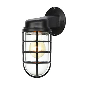 KY LEE ウォールライト 1灯 船舶照明 器具 壁掛け照明 北欧 おしゃれ ブラケット 壁 階段 廊下 寝室 ブルックリン インダスト モダン 玄関 廊下 電気 間接 屋外 玄関灯 カフェ ナチュラル ブラッ