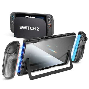 Switch 2 Jo[ iVoler Switch 2 f ̎݌v EȒP hbNΉ Sʕی PCގ Joy-Conp \tgTPUObvJo[ ^ y  ϏՌ wEh~