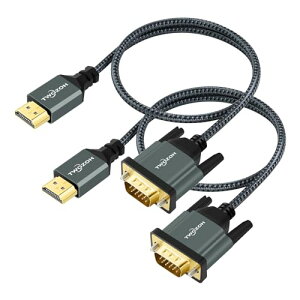 Twozoh HDMI - VGAP[u 2M 2{A~jEVF iCґg&bL HDMI VGA 1080P/60HZΉ fXNgbvAm[gp\RAPCAj^[AvWFN^[AHDTVp