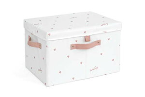 Collicarpo 収納ケース 収納ボックス 衣類用 衣装ケース 大容量 不織布 ふた付き 取っ手付き 折りたたみ式 羽毛布団 活性炭 消臭 衣類収納 持ち運び コンパクト かわいい ホワイト L