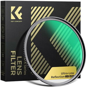 K&F Concept 62mm UV�t�B���^�[ ���ᔽ��0.1% �����Y�ی�t�B���^�[ �����Y�ی�p �����ߗ� ����28�w�R�[�e�B���O ���w�K���X ���������L�Y�h�~ �iNANO-X�V���[�Y�j