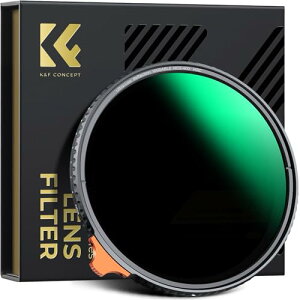 K&F Concept 72mm ᔽND2-400 NDtB^[ ʒ 9iK߉\ ᔽ0.1% wKX 28wR[eBO LYh~ BeɍœKiNano-Xcelj