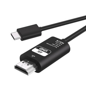 USB C HDMI ϊP[u - 1M b4K@30HzΉ Thunderbolt3/4݊bHDMI TypeC ڑP[ubݒsv/ݑΖbiPhone15 Pro/MaxAMacBook Pro/AirAiPad Pro/AirAHuawei MateBookASurface BookAGalaxy S/Note V[YȂAndr