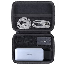 【Khanka 専用収納ケース】互換品 Anker 737 Power Bank モバイルバッテリーと737 Charger 充電器（ケースのみ）
