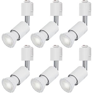 DiCUNO �_�N�g���[���p�X�|�b�g���C�g E26���� LED�d���t�� 5W 50W���� �����F ���C�e�B���O�o�[�p�X�|�b�g���C�g�����F�� Ra98 �_�N�g���[���p��� �z���C�g �L�z�� �񒲌� 6�Z�b�g