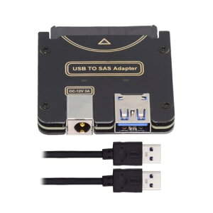 Cablecc SFF-8482 SAS 29s - 5Gbps USB 3.0 n[hfBXNhCu RAID A_v^[i`bvZbgѓd|[gtji12V/3A dKvj