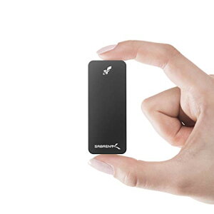 SABRENT OtSSDASSD 2TBAUSB 3.2 Gen 2 10Gb/bAő呬x1000MB/biPS5/PS4mFς݁j qFpA~iSB-2TB-NANO-BLKj