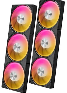 upHere PCP[Xt@ 360mm A^ 5V3sARGB pcp 12cm cput@ 4s fCW[`F[Ή É PWM 600-1650RPM DC12V 2{yU3KC6z