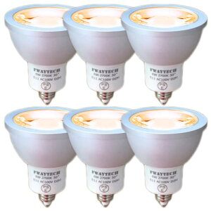 FWAYTECH LEDnQd E11  6W _CN^50W`60W p30x _Ng[LEDX|bgCg _CNnQdւ Ή (dF(2700K), {̋ E11 (6))