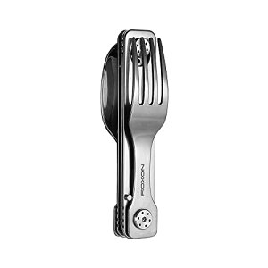 �t�H�[�N�A�X�v�[���A�i�C�t���܂ށA�▭�ȃL�����v�̂��߂�ROXON3-in-1���C���O���\�ȑg�ݍ��킹���O�J�g�����[