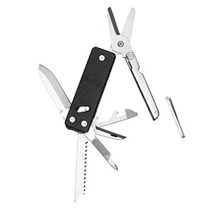 ROXON KS2E �G���[�g D2 �u���[�h 13 in 1 �}���`�c�[���@�\�|�P�b�g�i�C�t�A�傫�ȃn�T�~�AG10 �n���h���A�|�P�b�g�N���b�v�t���A�L�����v/�o�b�N�p�b�L���O/�ً}��/EDC �ɍœK (D2 �X�`�[���u���[
