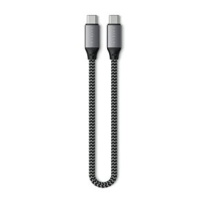 Satechi USB C to USB C P[u 100W Power Delivery ő8K@60Hz 40Gbps f[^]Ή USB4 P[u MacBook iPhone 16/15 iPad ȂǂɑΉ - 10C`/25cm
