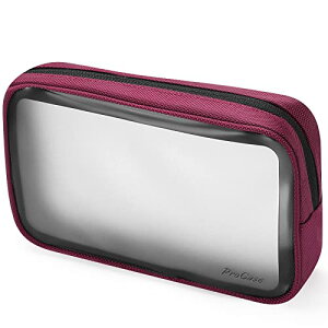 ProCase �g���x���g�C���^���[�o�b�O TSA���F�ς� PVC �i�C���� ���[ �����^�� ���s�|�[�` �R�X���N���A�o�b�O ��`�q��F�� ���b�h