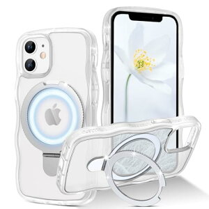 GUAGUA iPhone12Mimi P[X MagSafeΉ EF[u X^h  cΉ Ot phone 12Mimi  ˂ ؍ 120°J\ ϏՌ wh~ }bg ~ X}zP[X 12Mini }